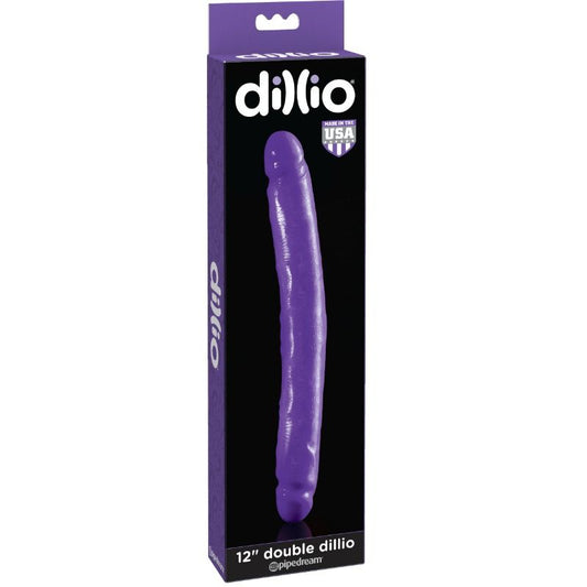 Dillio Double Dildo 30.5 Cm Purple - UABDSM