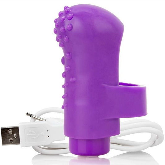 Screaming O Rechargeable Finger Vibe Fing O Purple - UABDSM