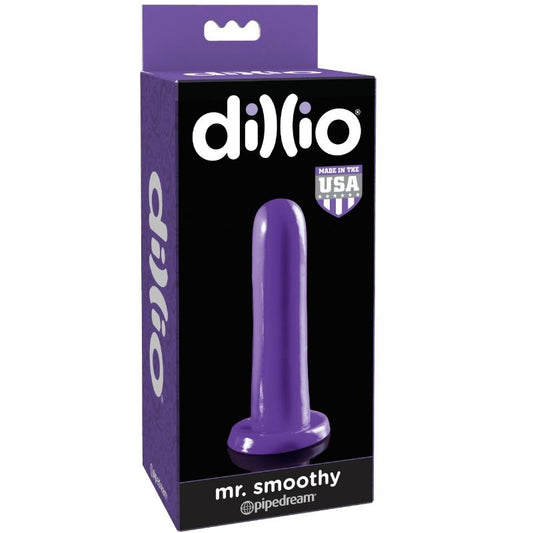 Dillio Dildo Mr Smoothy - Purple - UABDSM