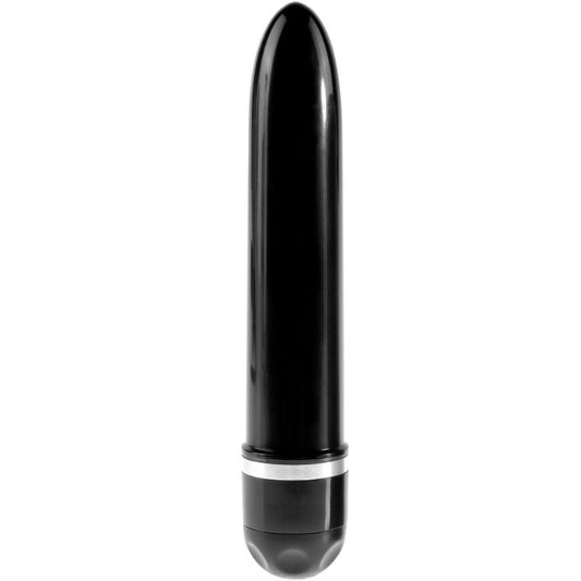 King Cock 12.7 Cm Vibrating Stiffy - Black - UABDSM