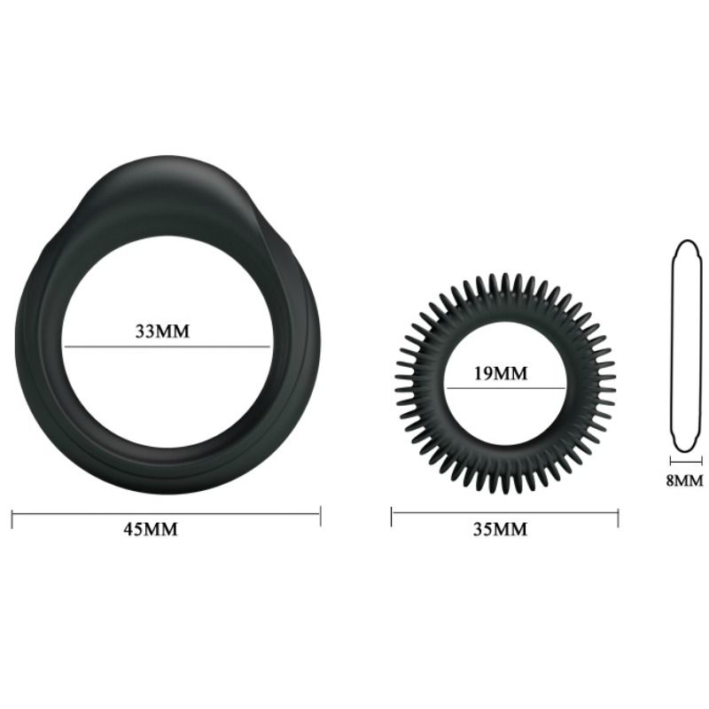 Kit Silicone Rings Manhood - UABDSM