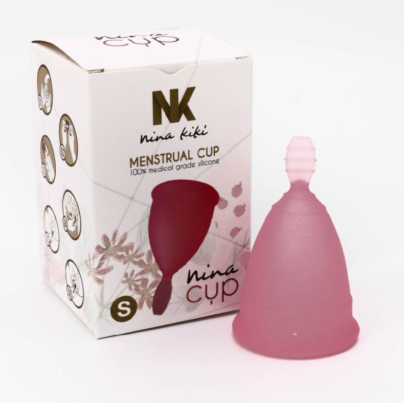 Nina Cup Menstrual Cup Size Pink S 6 + 1 Free - UABDSM