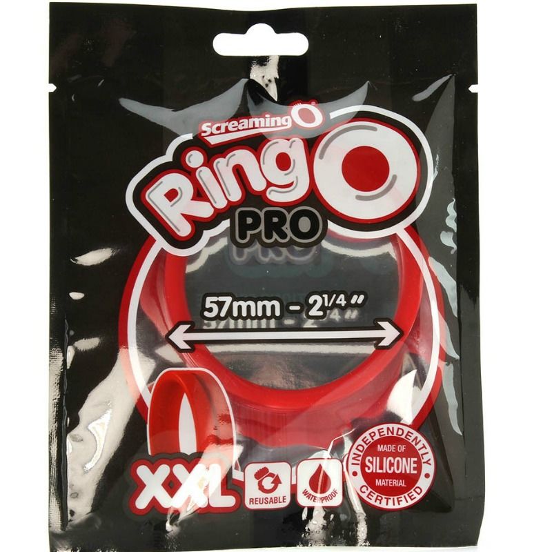 Screaming O Ringo Pro Xxl Cock Ring - Red - UABDSM