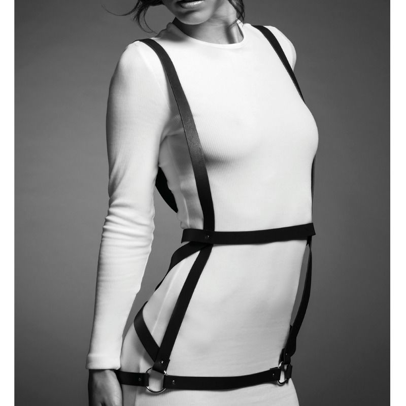 Bijoux Indiscrets Maze Arrow Dress Harness - Brown - UABDSM