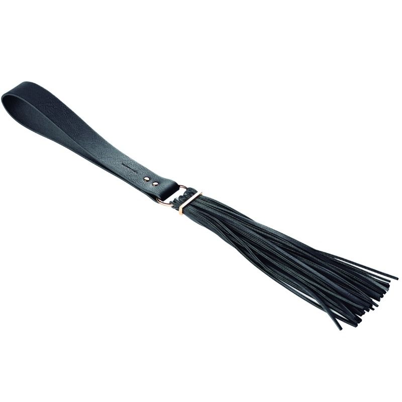 Bijoux Indiscrets Maze Tassel Flogger Black - UABDSM