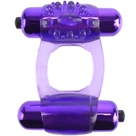 Fantasy C-ringz Duo-vibrating Super Ring Purple - UABDSM