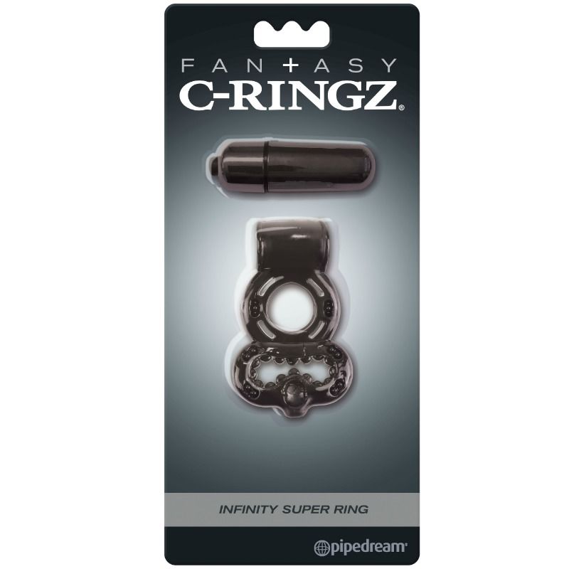 Fantasy C-ring Infinity Super Ring Black - UABDSM