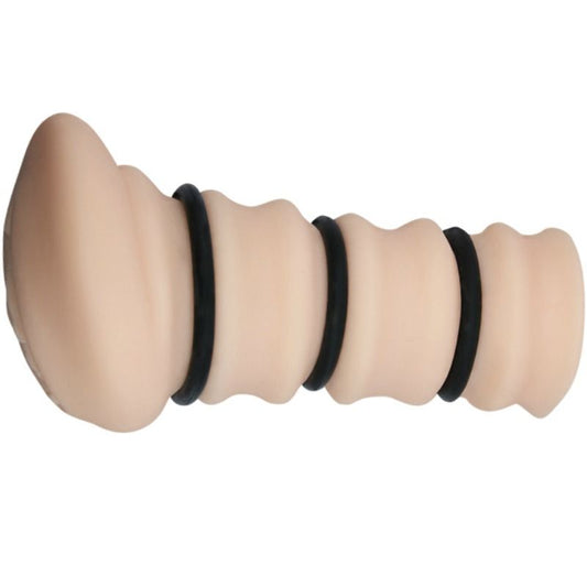 Crazy Bull - Masturbating Sleeve With Rings  - Vagina Model 2 - UABDSM
