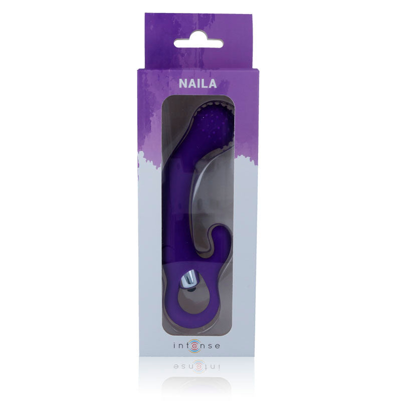 Intense Naila Vibrating Silicone Purple - UABDSM