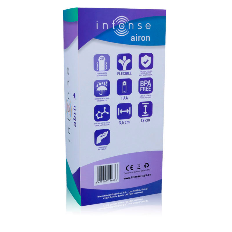 Intense Airon 20 Speeds Silicone Purple - UABDSM