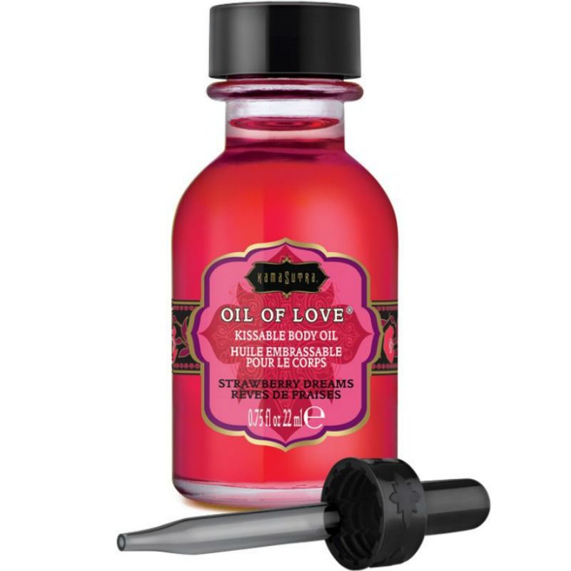 Kamasutra Kissable Oil Of Love Foreplays Strawberry Dreams 22 Ml - UABDSM