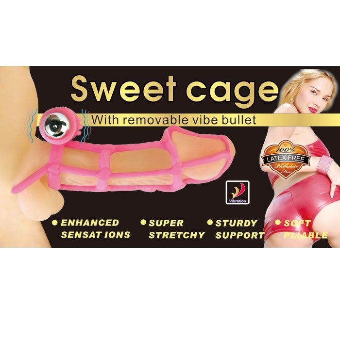 Sweet Cage Sleeve Cock Ring - UABDSM