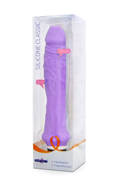 Sevencreations Classic Silicone Purple 24cm - UABDSM