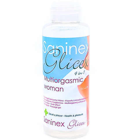 Saninex Extra Lubricant Glicex 4 In 1 Multiorgasmic Woman 100ml - UABDSM