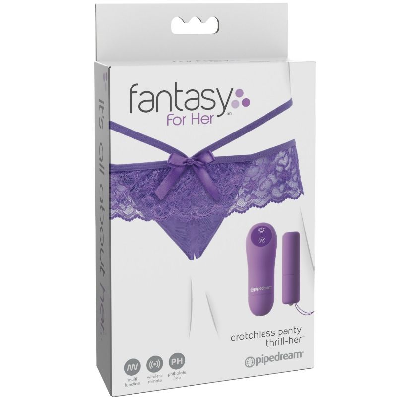 Fantasy For Her Crothless Panty Thrill-her - UABDSM