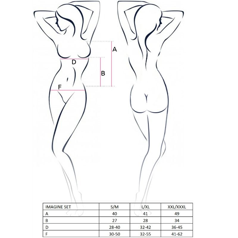 Passion Woman Imagine Set L/xl - UABDSM