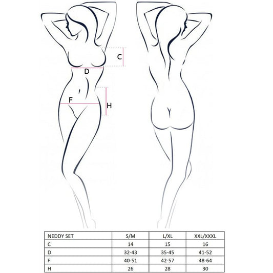 Passion Woman Neddy Set S/m - UABDSM