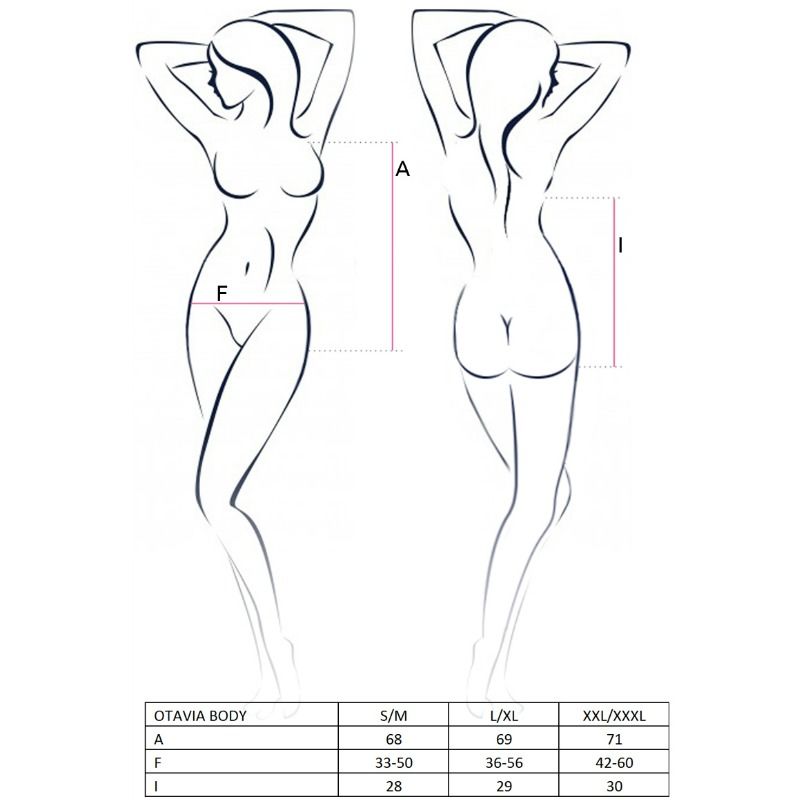 Passion Woman Otavia Teddy Black L/xl - UABDSM