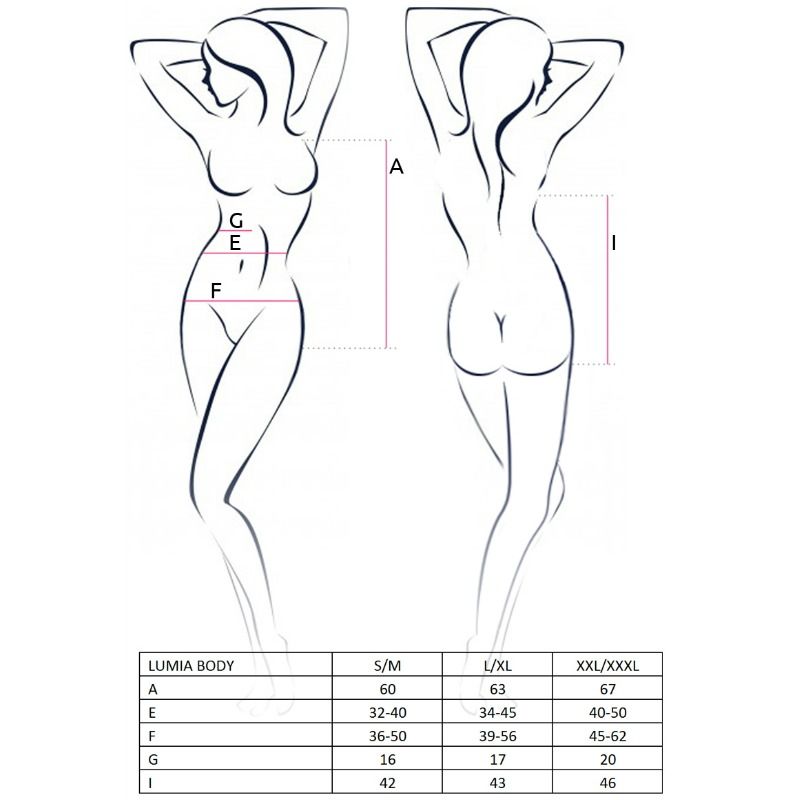 Passion Woman Lumia Teddy Black S/m - UABDSM