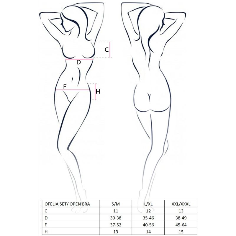 Passion Woman Ofelia Set S/m - UABDSM