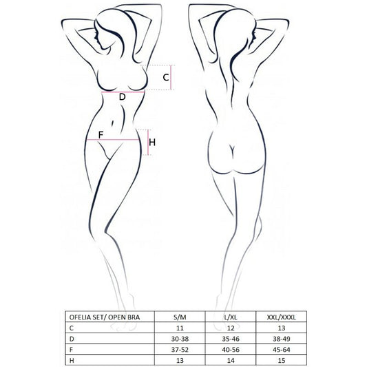 Passion Woman Ofelia Set S/m - UABDSM