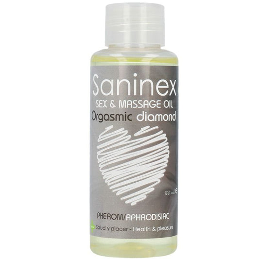 Saninex Orgasmic Diamond Massage Oil 100 Ml - UABDSM