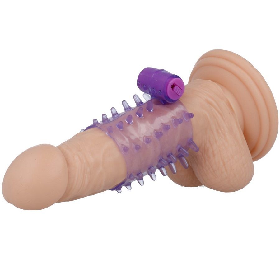 Casual Ring Vibrating Sleeve Purple - UABDSM