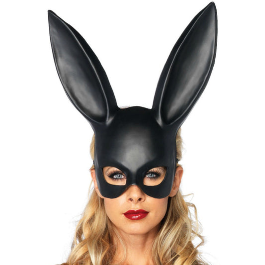 Leg Avenue Masquerade Rabbit Mask Black - UABDSM