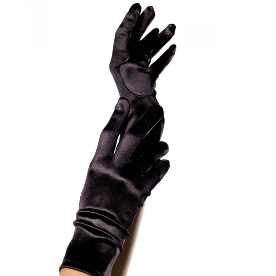 Legavenue Satin Gloves Black - UABDSM