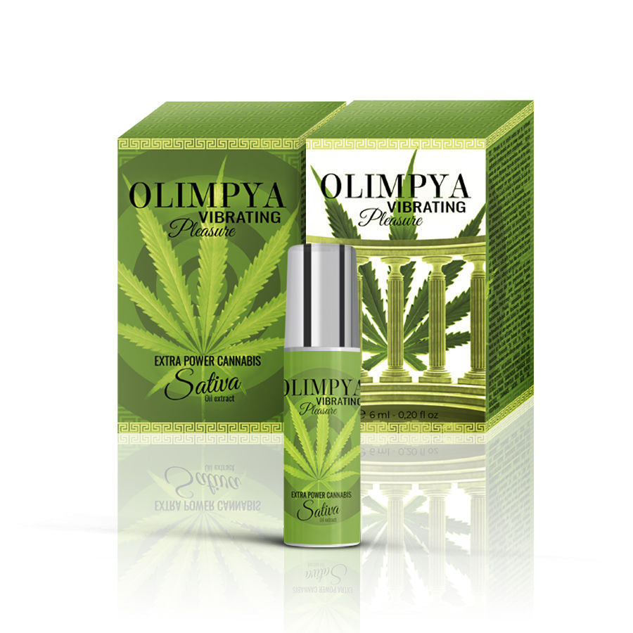 Olimpya Vibrating Pleasure Extra Sativa Cannabis - UABDSM