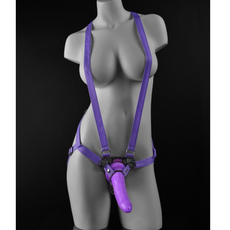 Dillio 7 Inch Strap-on  Suspender Harness Set - UABDSM