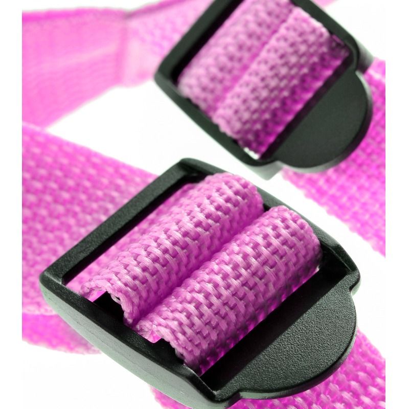 Dillio 7 Inch Strap-on  Suspender Harness Set Pink - UABDSM