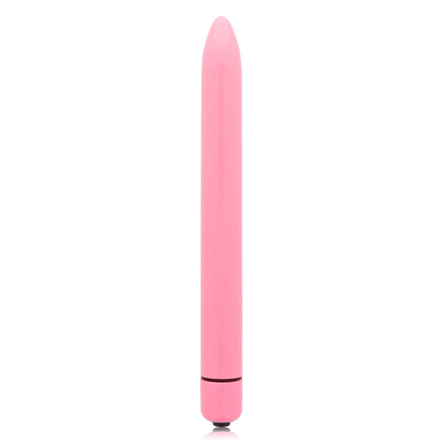 Glossy Slim Vibrator Pink - UABDSM