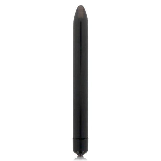 Glossy Slim Vibrator Black - UABDSM