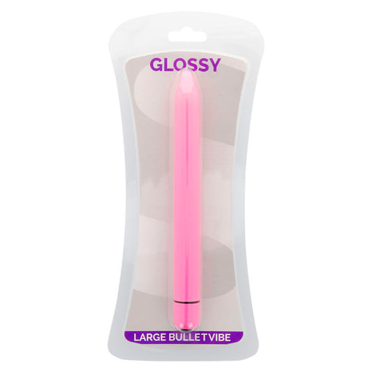 Glossy Slim Vibrator Deep Rose - UABDSM