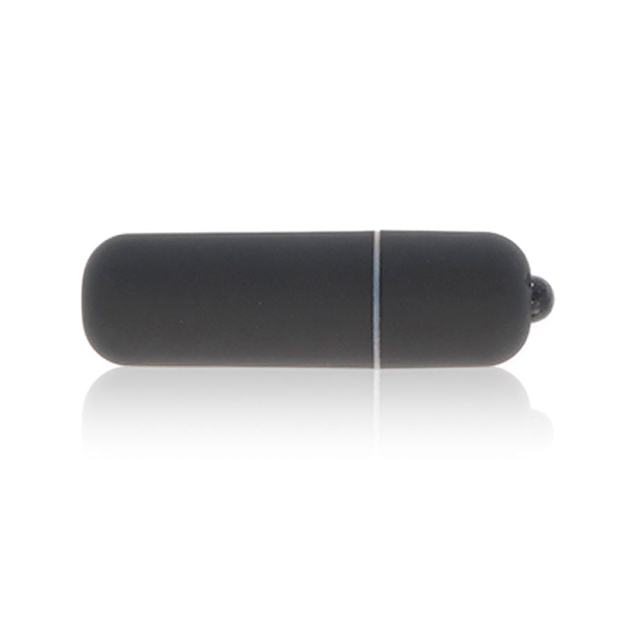 Glossy Premium Bullet Vibe Black 10v - UABDSM