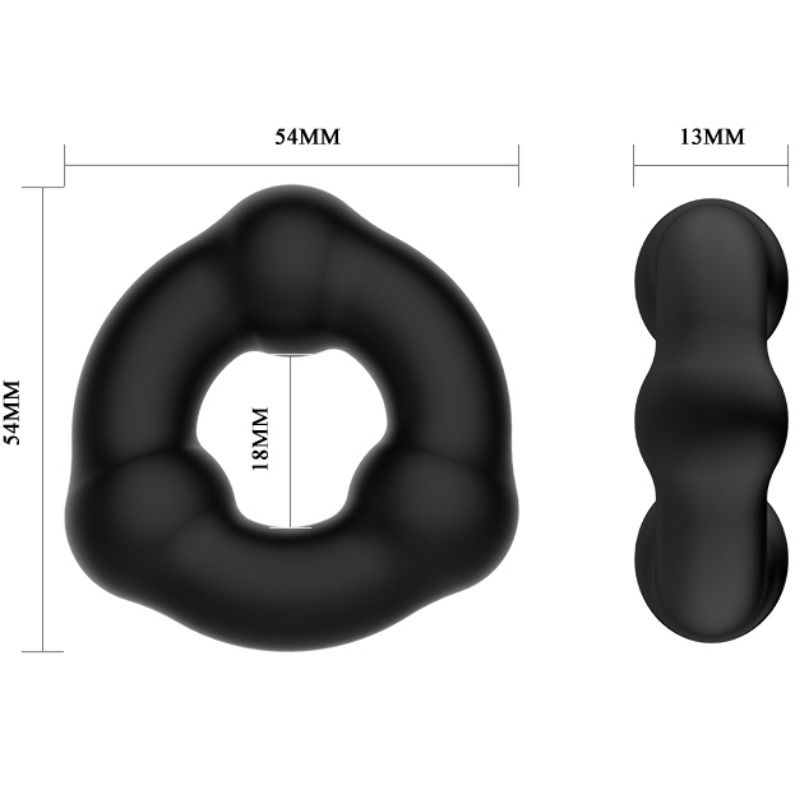 Crazy Bull - Super Soft Nodulated Silicone Ring - UABDSM