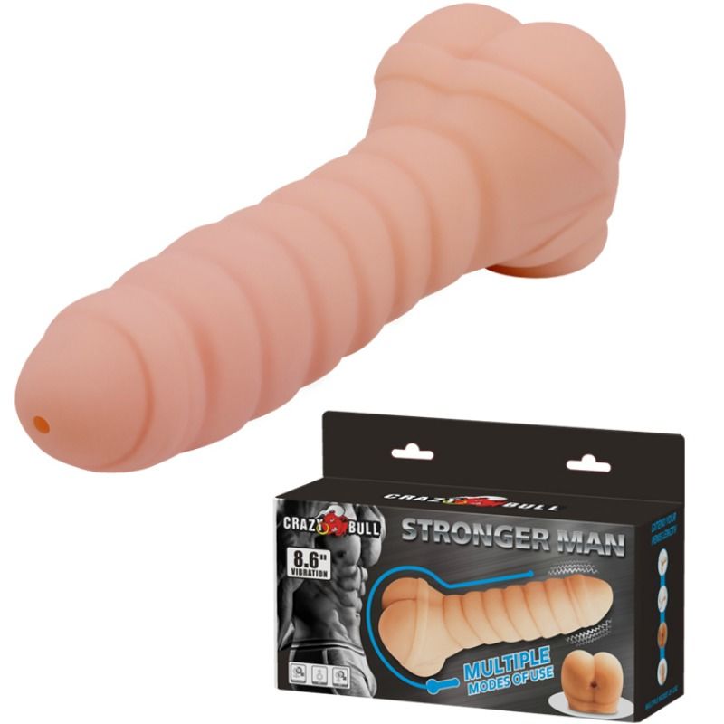 Crazy Bull - Multifunctional Penis 21.8 Cm - UABDSM