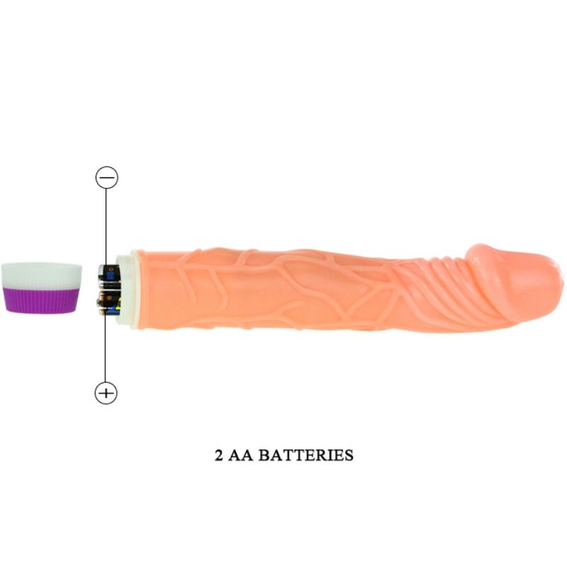 Baile Waves Of Pleasure Realistic Vibrating 22.5 Cm - UABDSM