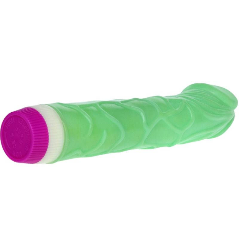 Waves Of Pleasure Vibrator Green 23 Cm - UABDSM