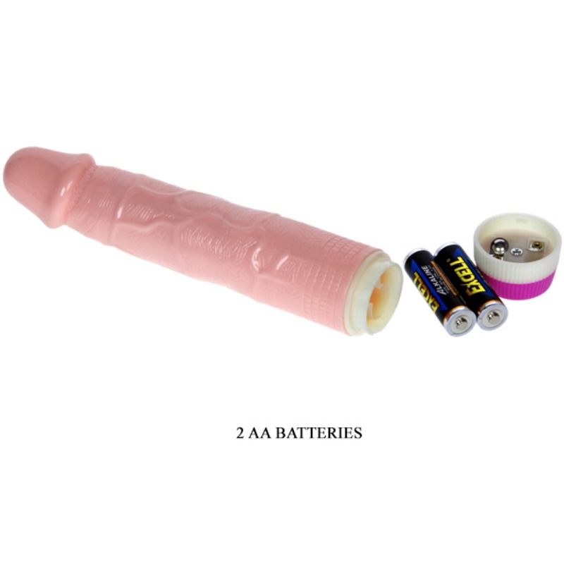Realistic Vibrator For Beginners Flesh 21.5 Cm - UABDSM