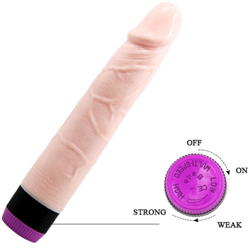 Adour Club Realistic Vibrator 21.5 Cm - UABDSM