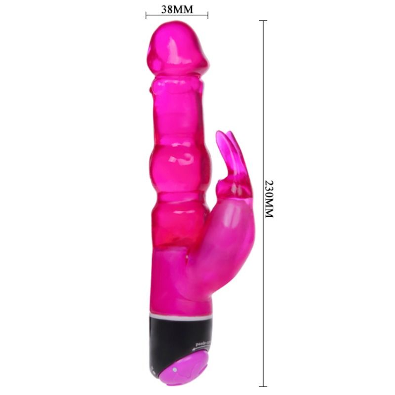Waves Of Pleasure Fantasy Vibe Pink 23 Cm - UABDSM