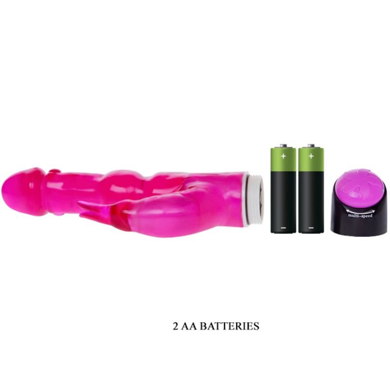 Waves Of Pleasure Fantasy Vibe Pink 23 Cm - UABDSM