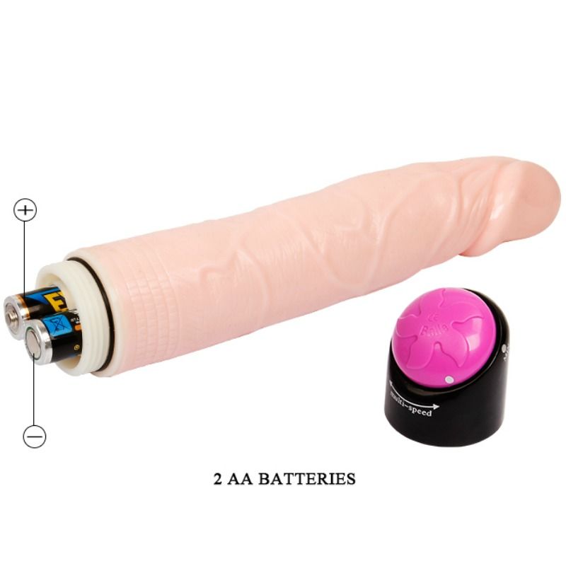 Colorful Sex Realistic Dildo Vibration And Rotacion Function 24 Cm - UABDSM