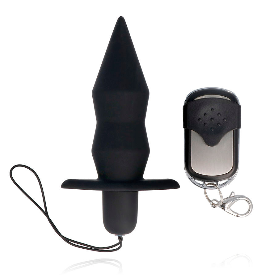 Spirit Anal Plug Remote Control Black - UABDSM