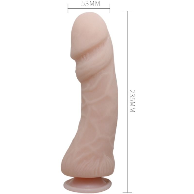 The Big Penis Realistic Dildo Flesh 23.5 Cm - UABDSM