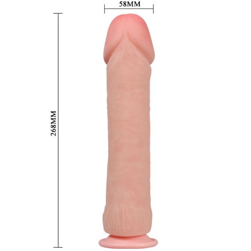 The Big Penis Realistic Dildo Flesh 26 Cm - UABDSM
