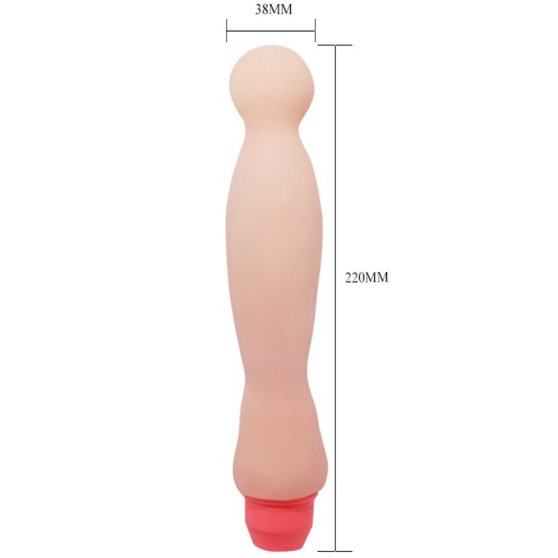 Flexi Vibe Sensual Spine Vibrating Dildo 22 Cm - UABDSM