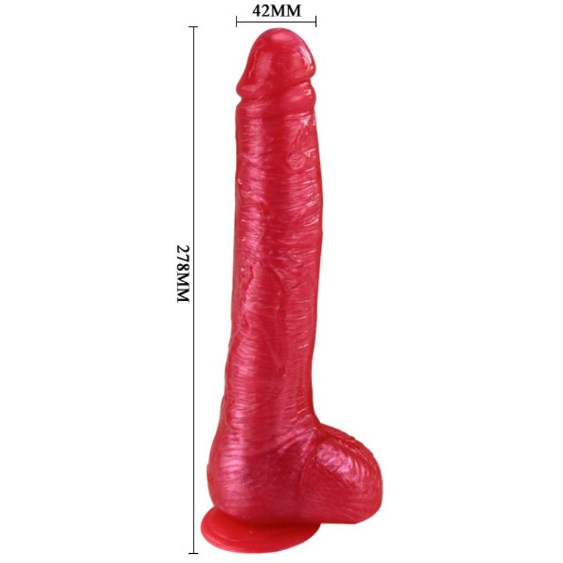 Dong Realistic Dildo Suction Cup Pink - UABDSM